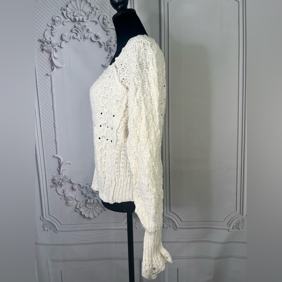 Free People Sadie Pullover Sweater Small - Picture 3 of 6